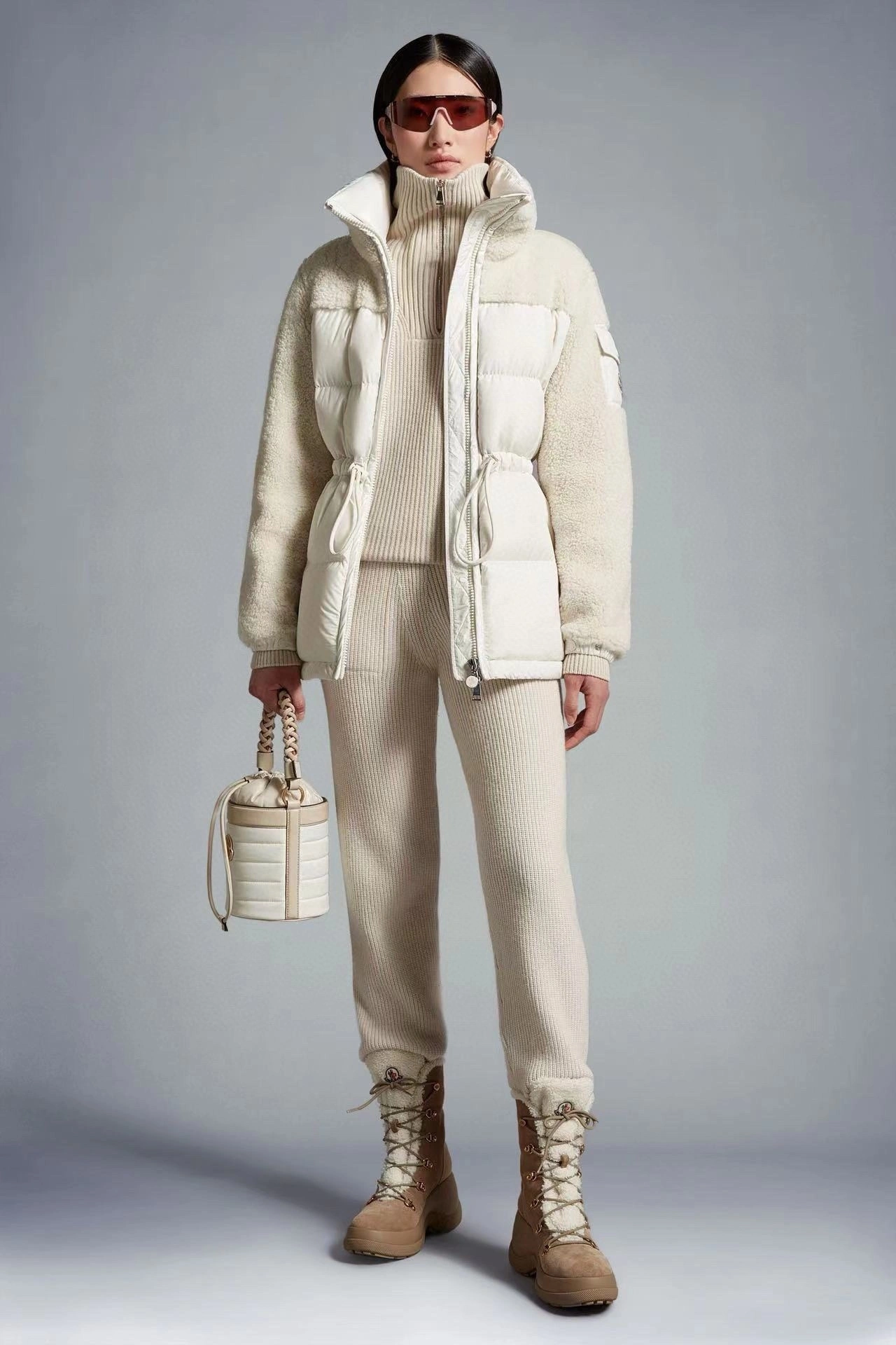 victoria- 7o9385r Escaut down jacket .lamb wool item:D-F140J2113